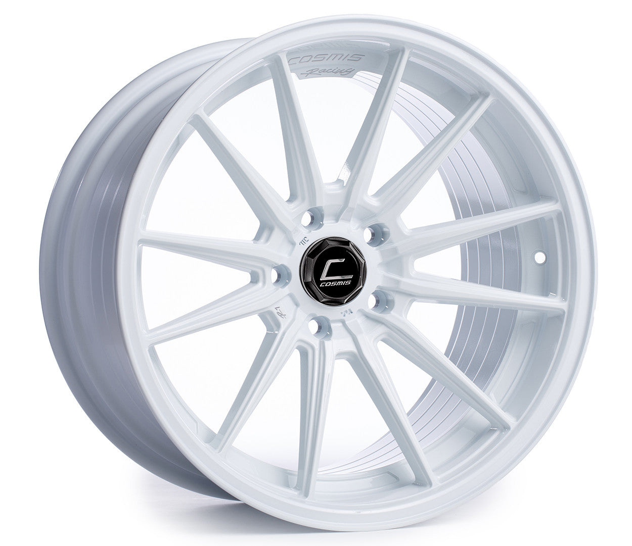 CSMR1-1895-35-5X100-W Cosmis Racing R1 18x9.5 +35mm White - 13+ FT86,