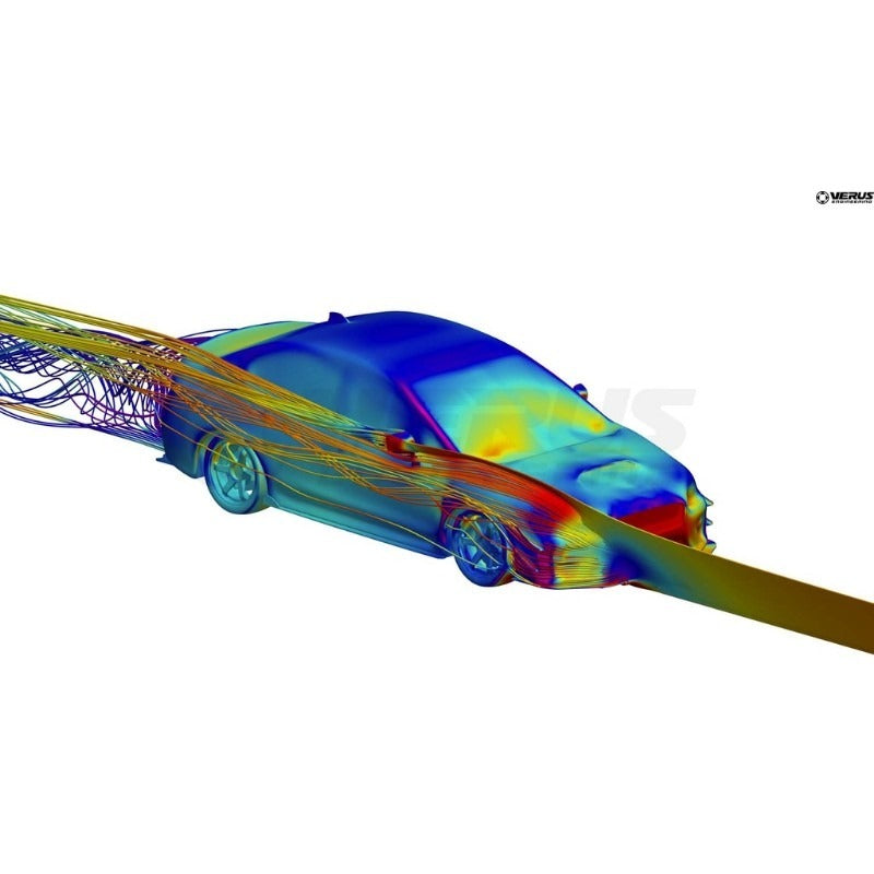 VERA0197A   -   Verus UCW Rear Wing Kit - Black Endplates - 2015-2021 Subaru WRX,