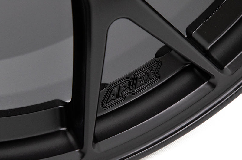 AXREC7R179ET35-5100-561-SMBK Apex Race Parts 17x9 +35 EC-7R Forged Satin Black,