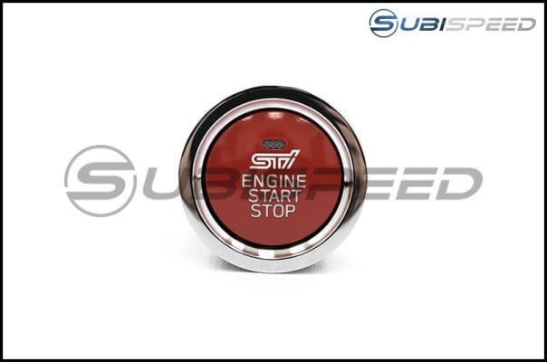 Subaru STI Red JDM Push to Start Button with Status Light - 2015-2021 Subaru WRX / STI / 2013-2021 Scion FRS / Subaru BRZ / Toyota 86 / 2014 Forester