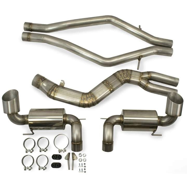 ETS900-20-EXH-005 ETS Catback Exhaust System - 2020 Supra-Factory/Stock Replacement Downpipe Connection - 3.15,