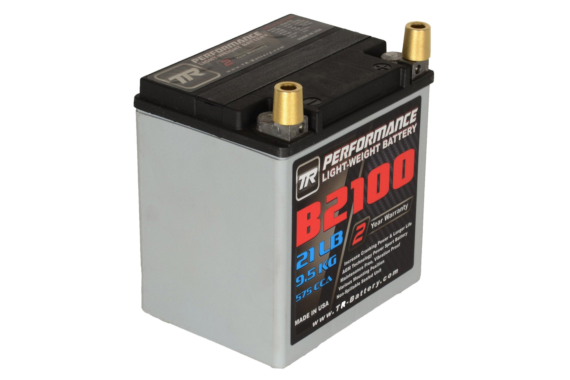 TMRTR-B2100 Tomioka Race TR-B2100 Lightweight Battery - Universal,