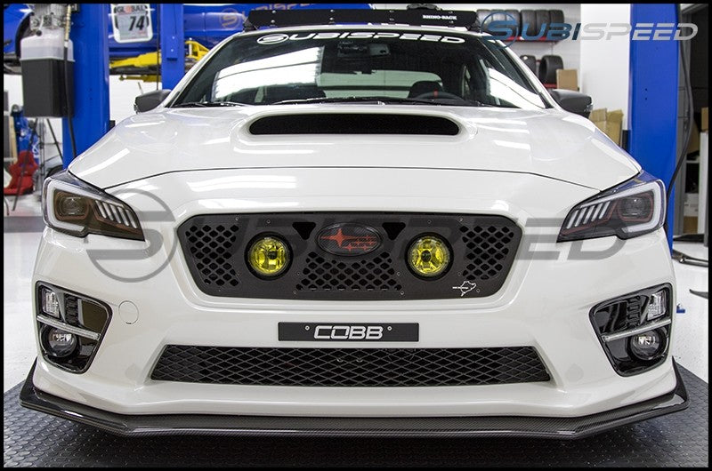 CBRFLIP-IM2015S207C Carbon Reproductions S207 Style Carbon Fiber Front Lip - 2015-2017 WRX / STI,