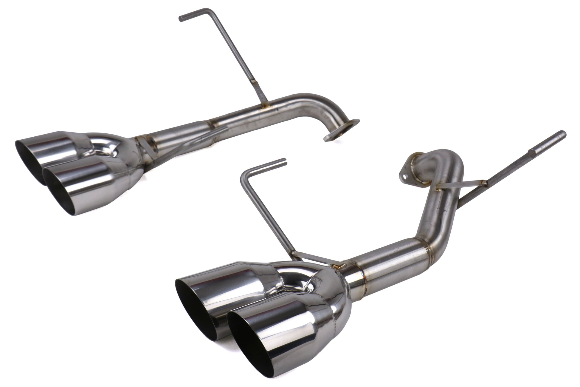 NAMRSPD069 Nameless Performance Muffler Delete Polished Single Wall Tips - Subaru WRX 2015+ / STI 2015-2018 | RSPD069,