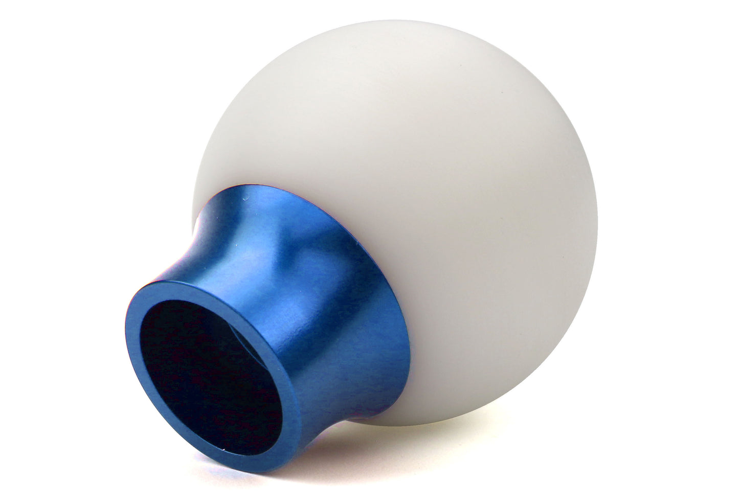 ASA1501010102 AutoStyled Subaru 6 Speed shift knob Blue with White Delrin Center,