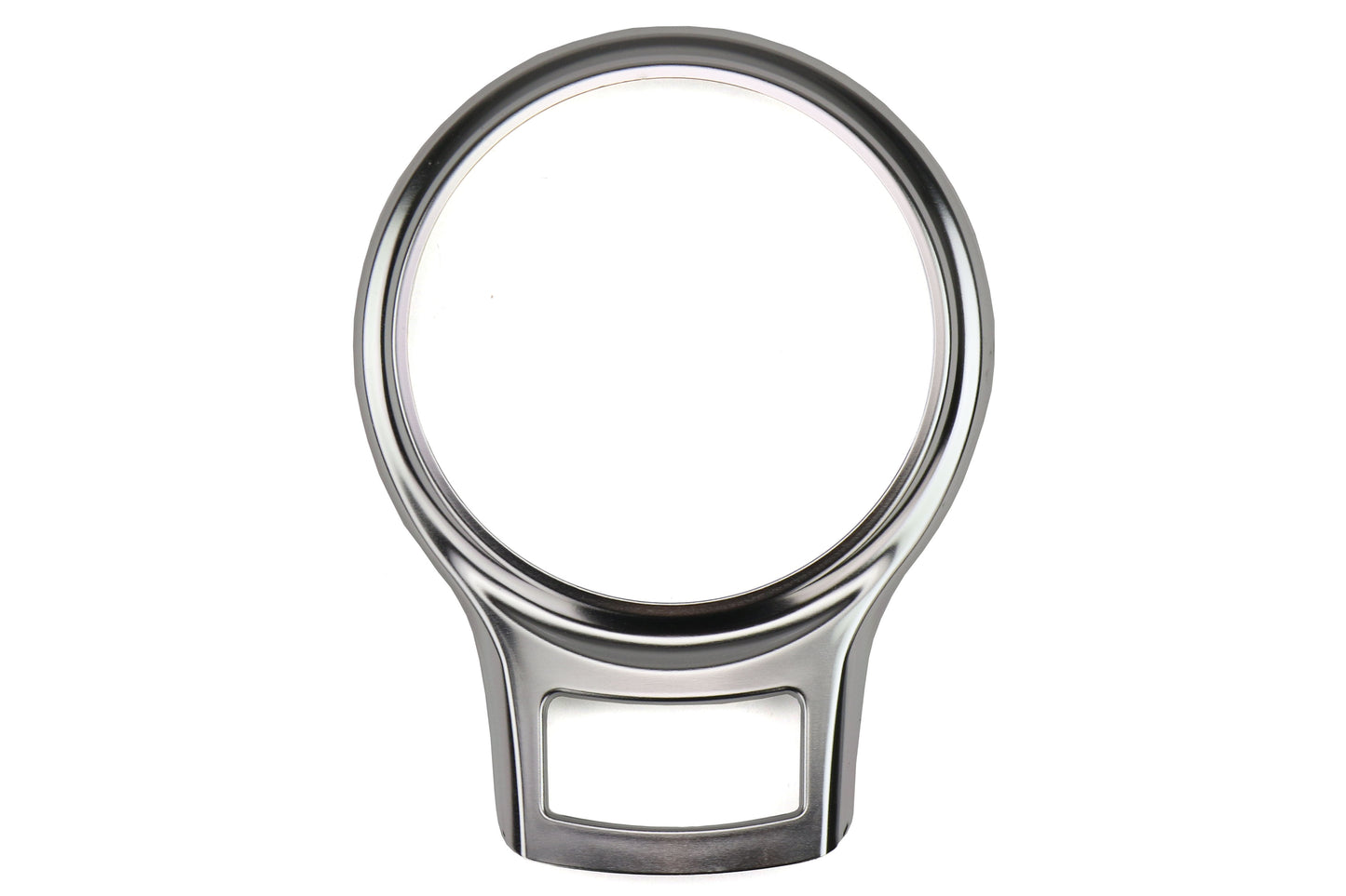 GCSGCSSHIFTTRIMSI Anodized Aluminum Shifter Plate Trim Bezel - 2013+ FR-S / BRZ-Silver,