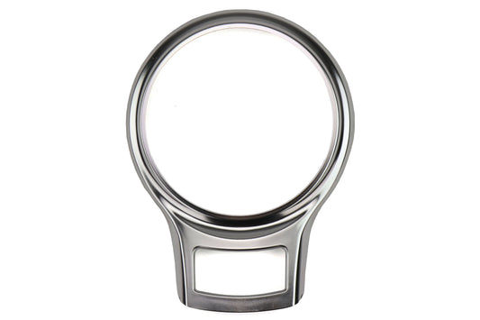GCSGCSSHIFTTRIMSI Anodized Aluminum Shifter Plate Trim Bezel - 2013+ FR-S / BRZ-Silver,
