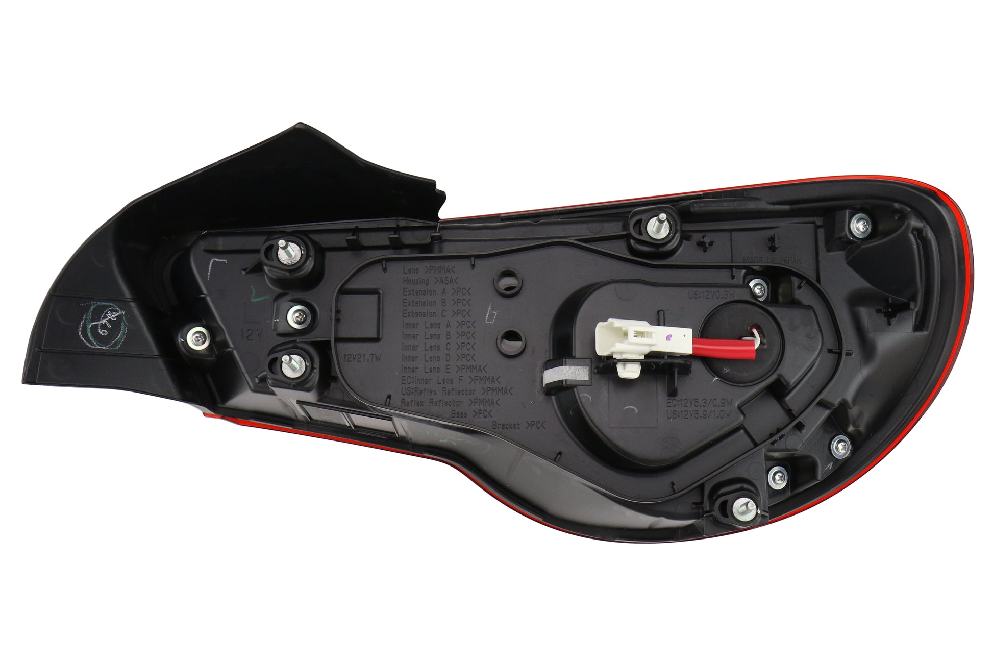 SUB84912CA190 Toyota / Subaru 2017+ LED Tail Lights (Left Hand),