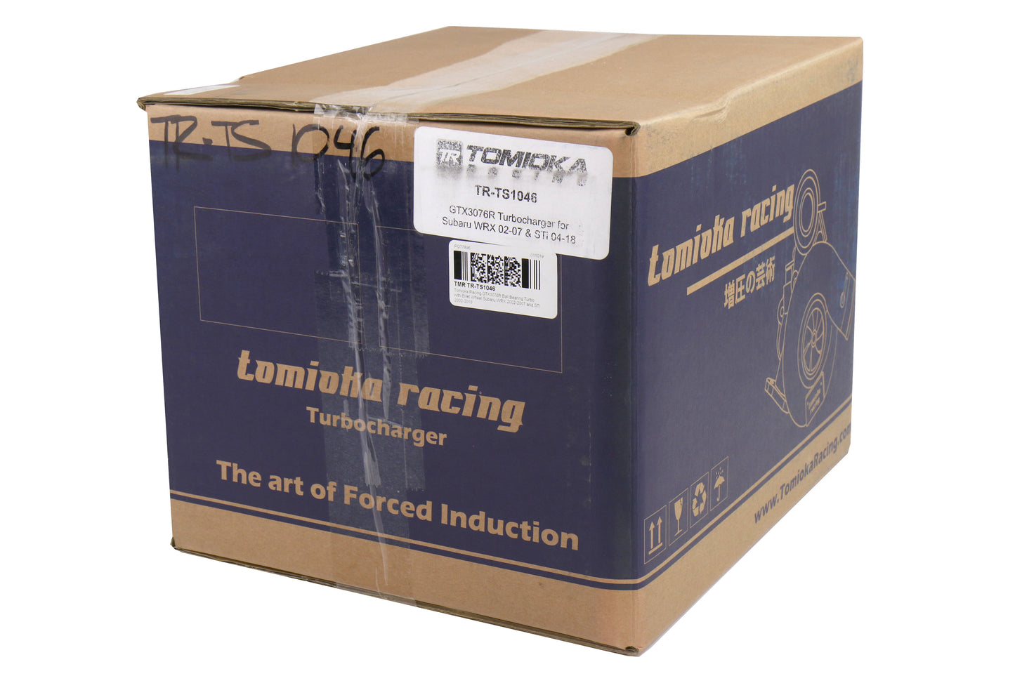 TMRTR-TS1046 Tomioka Racing GTX3076R Ball Bearing Turbo with Billet Wheel - 2015-2020 Subaru STI,