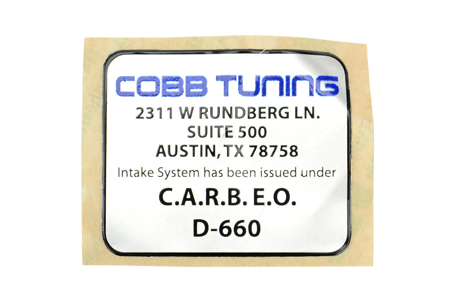 COB715100-BL COBB Subaru SF Intake System - 2015+ STI-Blue,