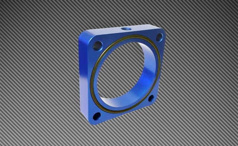 TQSTS-TBS-023BU Torque Solutions Throttle Body Spacer - 2013+ FT86-Blue,