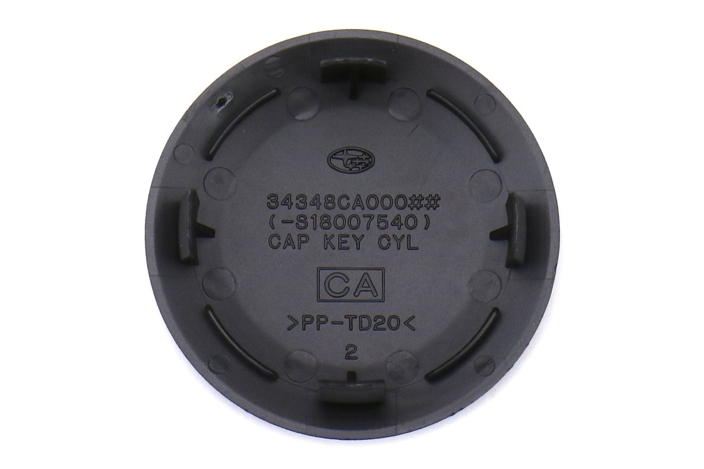 SUB34348CA000VH Subaru OEM Key Cylinder Cap Cover - 2013+ FT86,