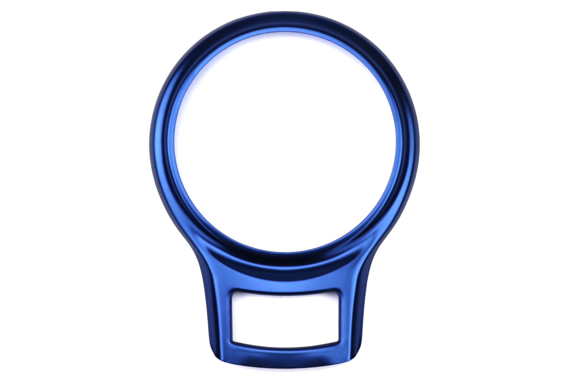 GCSGCSSHIFTTRIMBL Anodized Aluminum Shifter Plate Trim Bezel - 2013+ FR-S / BRZ-Blue,