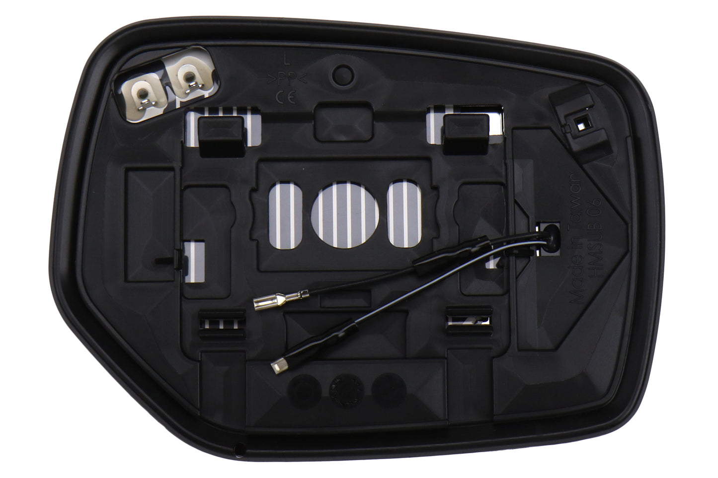 OLMMRL-WRX14-LPCH OLM Wide Angle Convex Mirrors with Turn Signals and Defrosters (Clear) - 2015+ WRX / 2015+ STI,