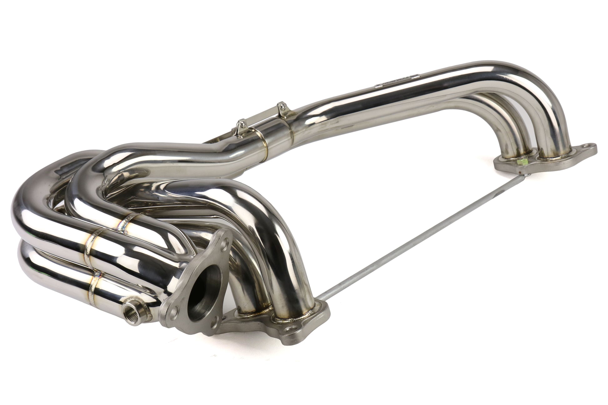 TMRTR-ES1000 Tomioka Racing Subaru Single Scroll Unequal Length Exhaust Manifold with 3 bolts Up-pipe - 2015-2020 Subaru STI,