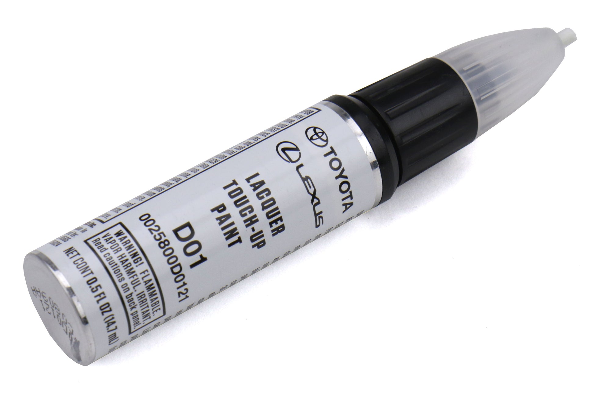 TOY00258-00D01-21 Toyota Touch Up Paint-Absolute Zero White,