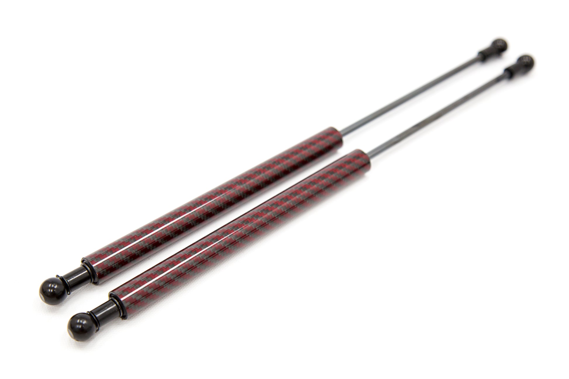 CBRHDP-FT86-KF-RB Carbon Reproductions Carbon Kevlar Hood Damper Kit - 13+ FT86-Red,