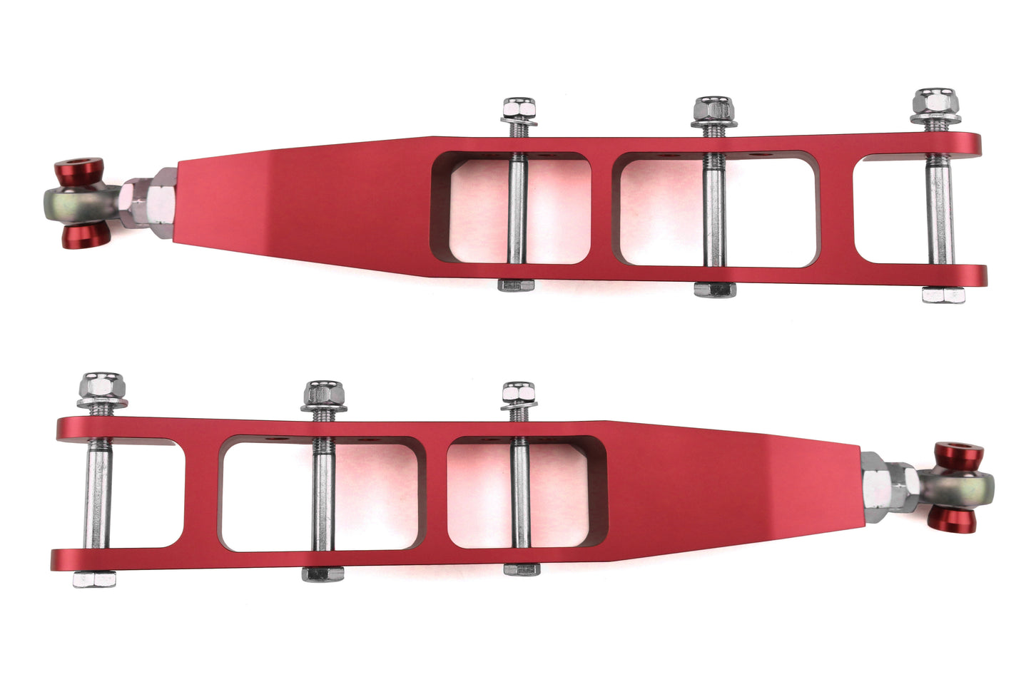 STNST-44-RED Stance Adjustable Lower Control Arms v1.0 (Rear) - 2015-2018 WRX / STI / 2013+ FR-S / BRZ / 86-Red,