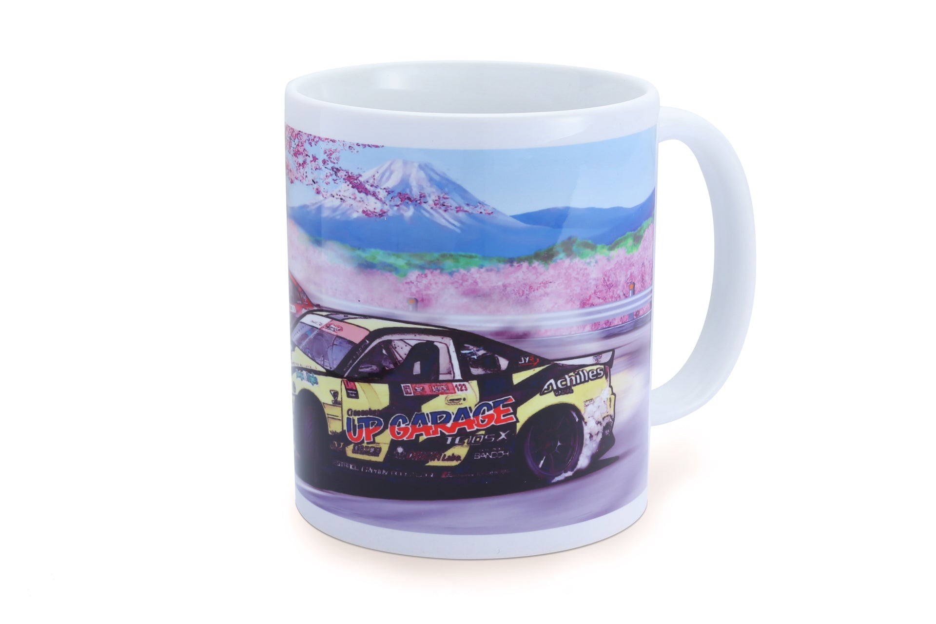 TOMTG601A-NS00F Tomei Mug White S15/R35 Spring Hakone Touge,