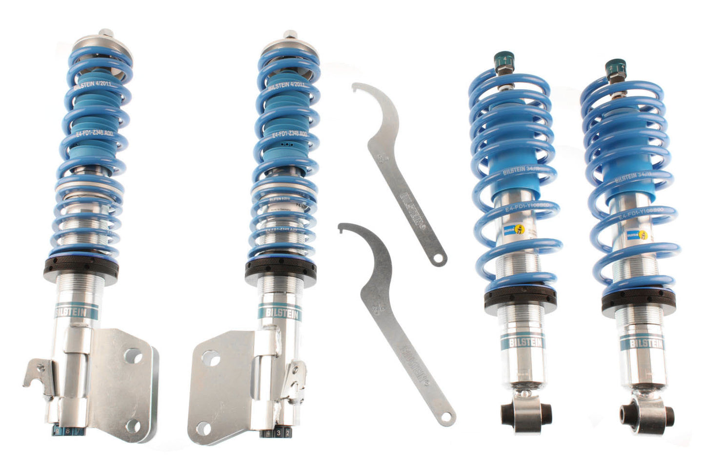 BIL48-155830 Bilstein B16 PSS10 Coilover Suspension Kit - 2008-2014 Subaru STI,
