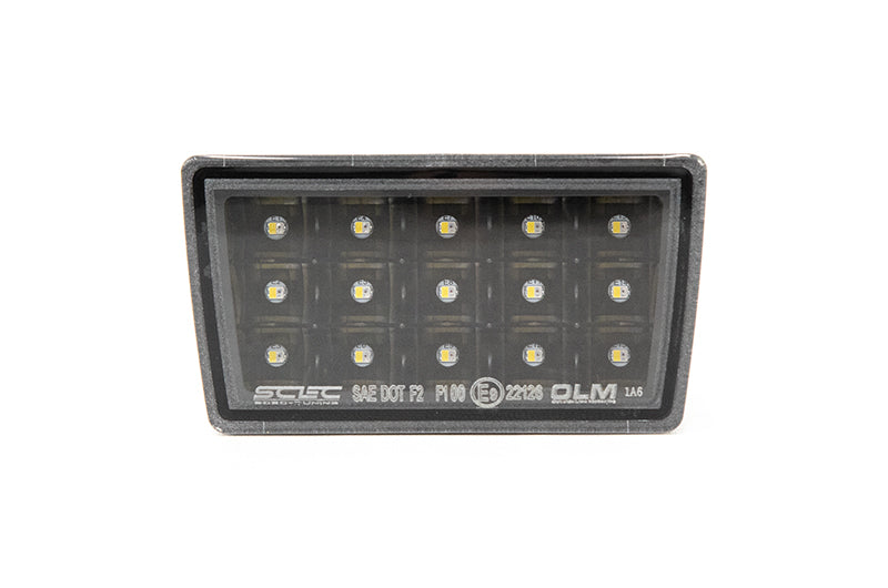 OLM OG Plus Rear Fog Light - Clear Lens / Black Base - 2015-2021 Subaru WRX / STI