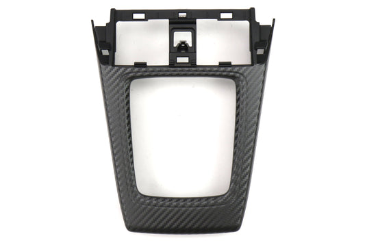 SUBJ1317SG400 Subaru OEM JDM 3D Carbon Fiber Shifter Plate - 2014+ Forester CVT,