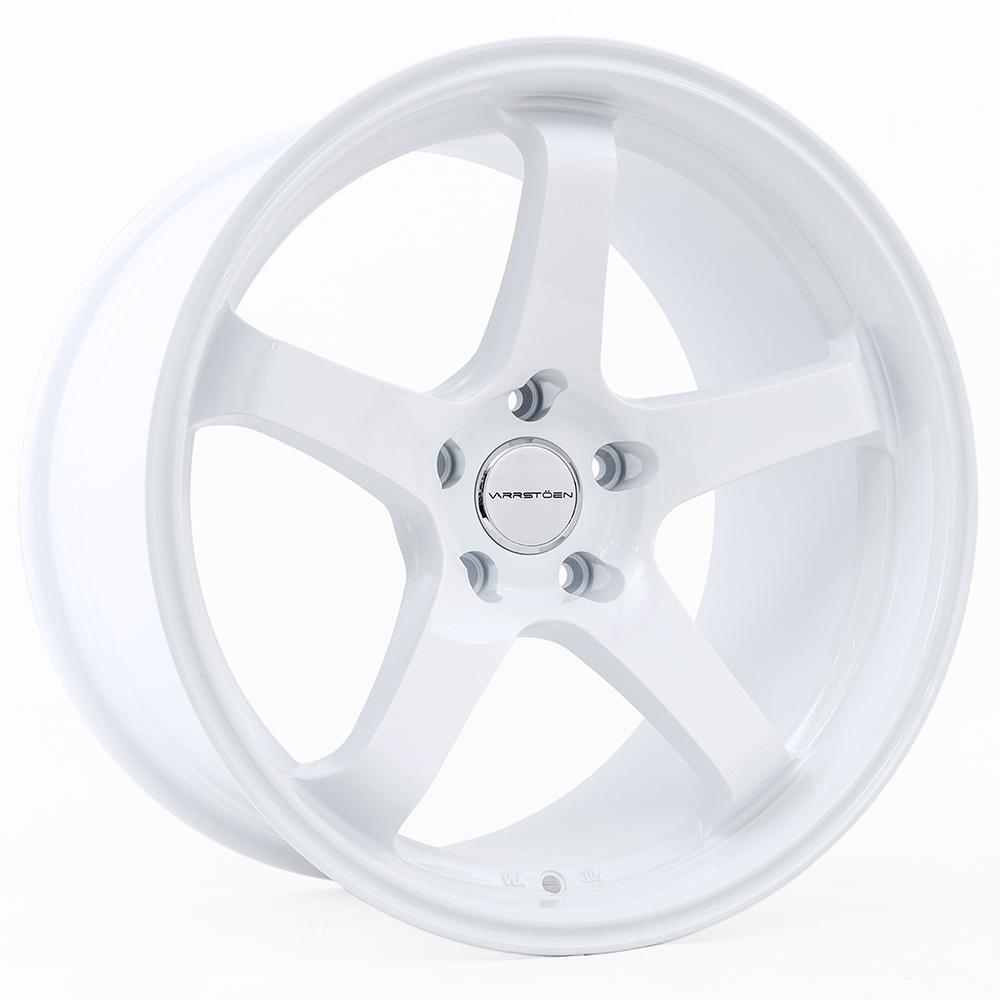 VARVTES9-4735EFW Varrstoen ES9 18x9.5 +35 Gloss White - 2013+ FT86x4,