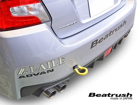 BEAS106024TF-RS Beatrush Rear Tow Hook - 2015+ WRX / 2015+ STI-Yellow,