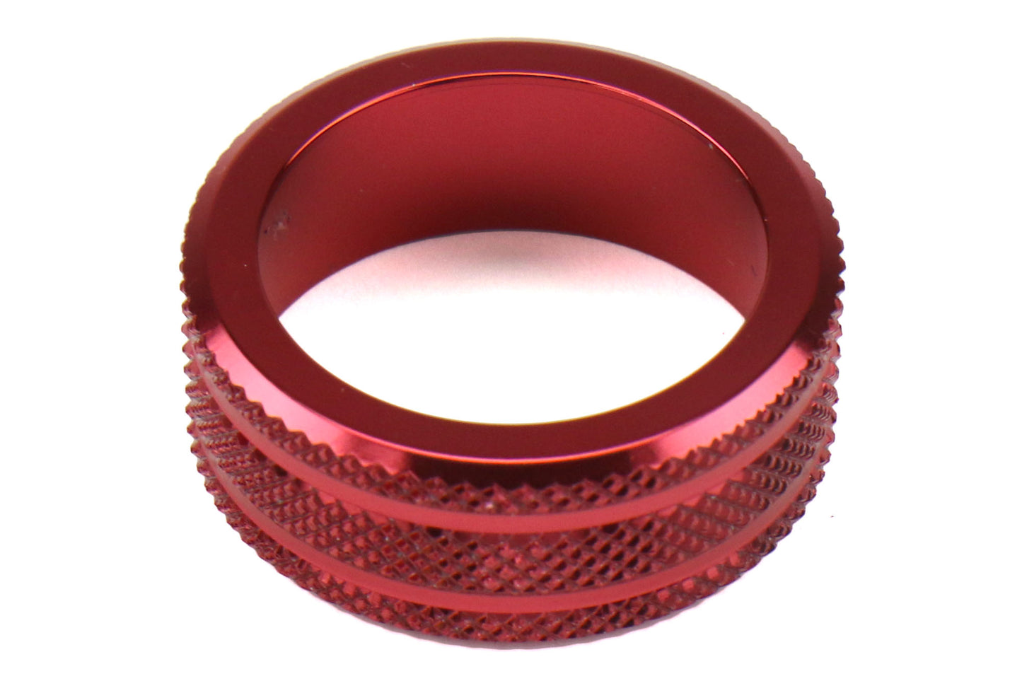 GCSGCSDLKNOB02 Anodized Dual Climate Control Knob Trim - Various Colors : Red,