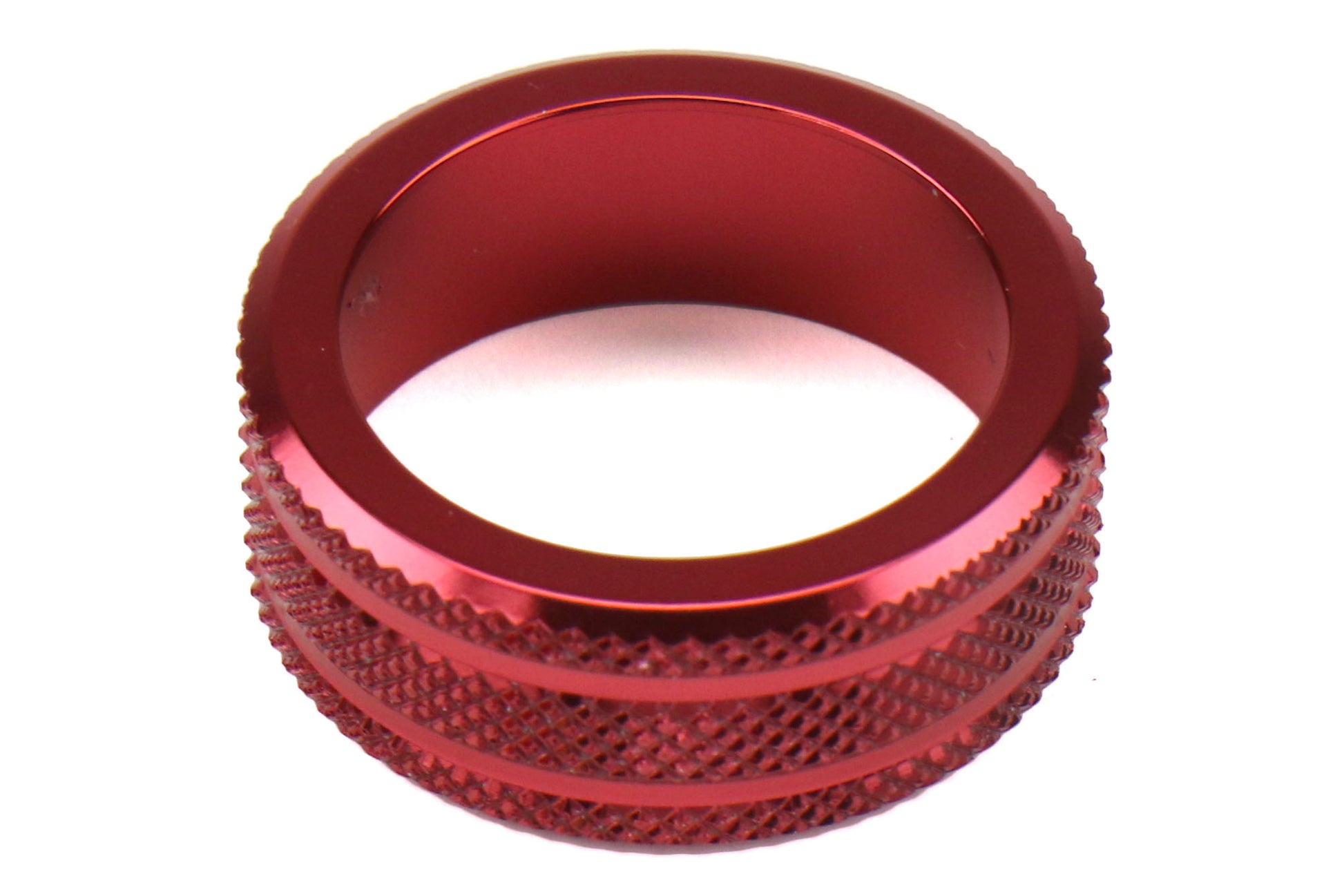 GCSGCSDLKNOB02 Anodized Dual Climate Control Knob Trim - Various Colors : Red,