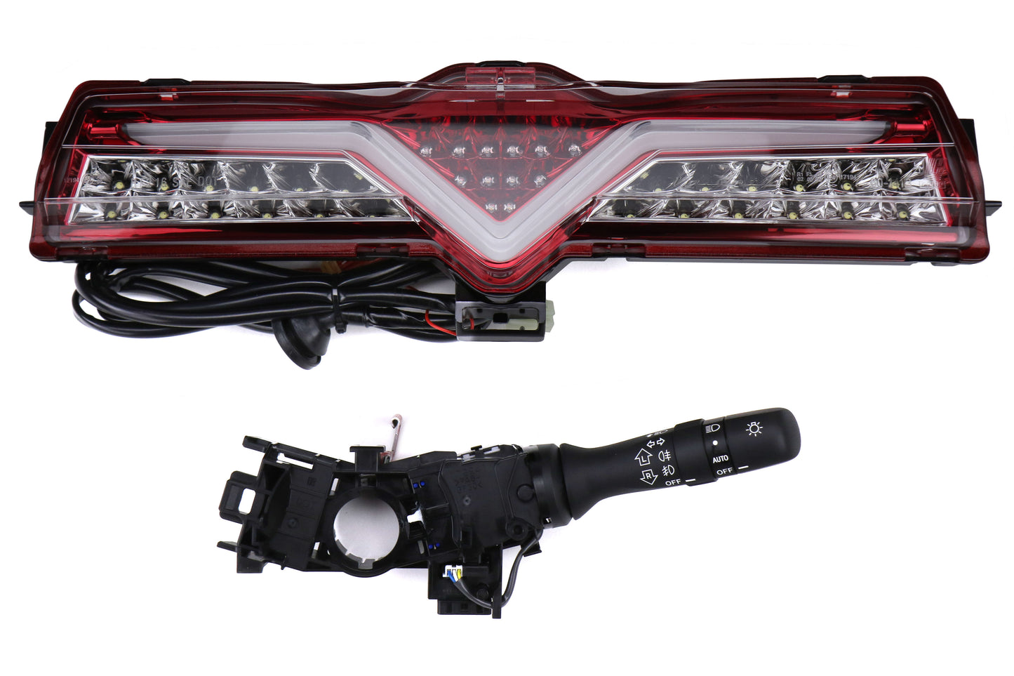VALBFT86Z-CR-2 Valenti Jewel 4th Brake Light / Reverse Light (Clear Lens, Red Chrome Inner Reflector) - 2013+ FT86,
