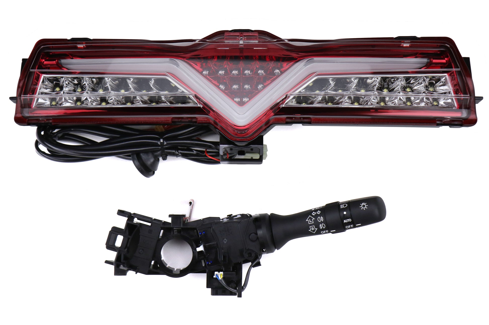 VALBFT86Z-CR-2 Valenti Jewel 4th Brake Light / Reverse Light (Clear Lens, Red Chrome Inner Reflector) - 2013+ FT86,