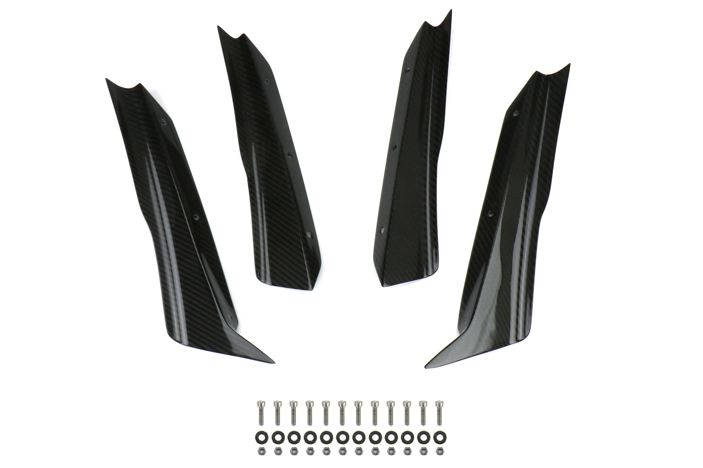 APPAB-808048 APR Performance Complete Carbon Fiber Canard Kit Set of 4 - 2018-2020 Subaru WRX / STI,