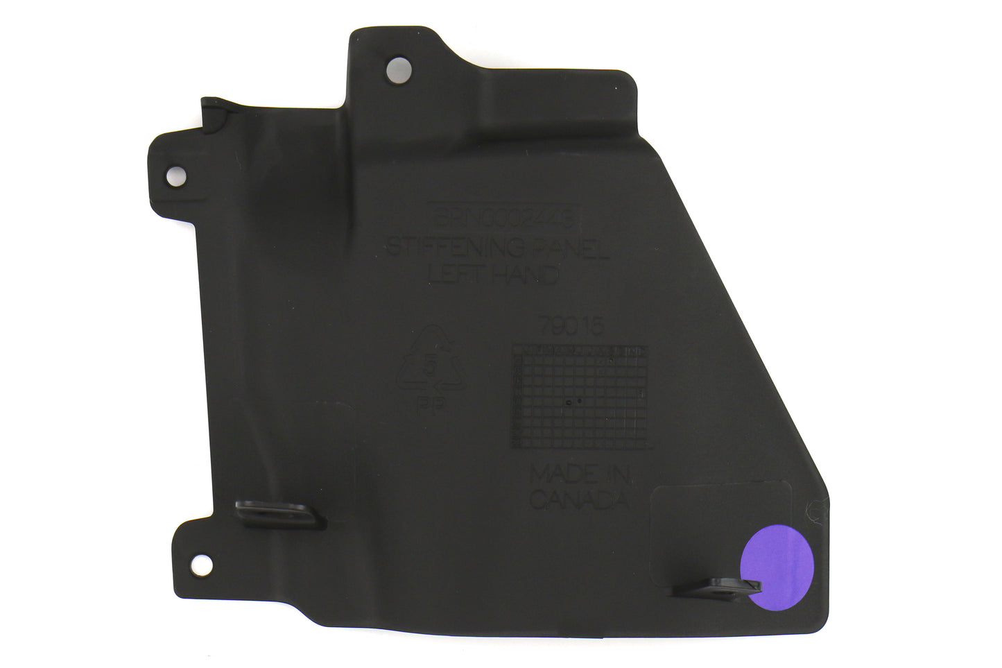 SUBJ101SVA000TQ Subaru Rear Aero Splashguard USDM - 2015+ WRX / 2015+ STI-Ice Silver Metallic (G1U),