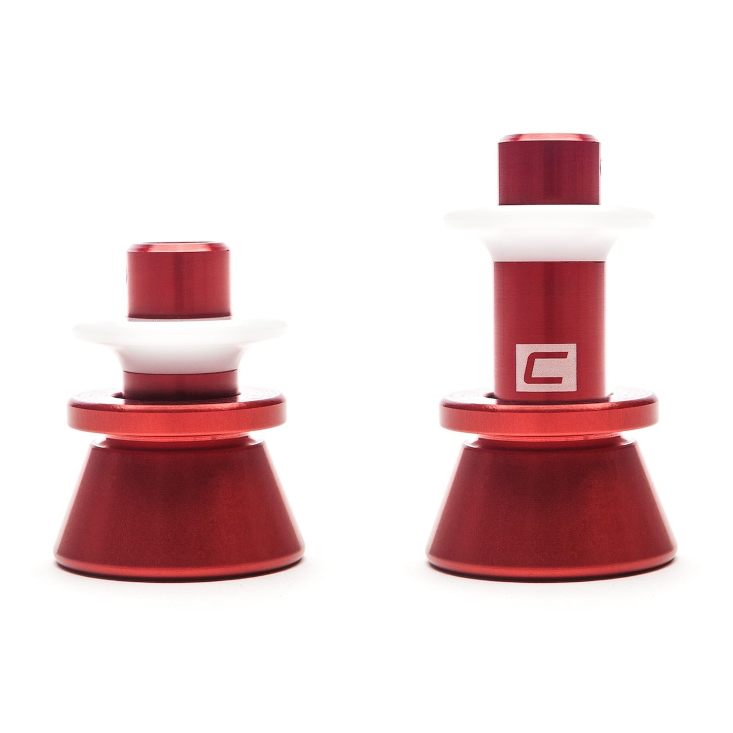 COB244310-W-RD COBB Tuning Reverse Lockout Pull - 2015+ STI-White w/ Race Red,