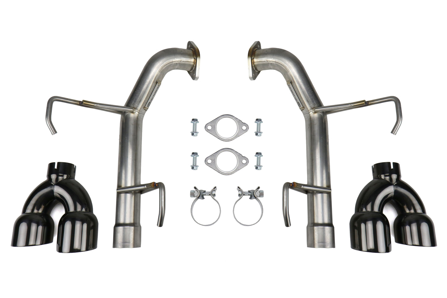 FactionFab Axle Back Exhaust Matte Carbon Tip - 2011-2014 Subaru WRX / STI Sedan