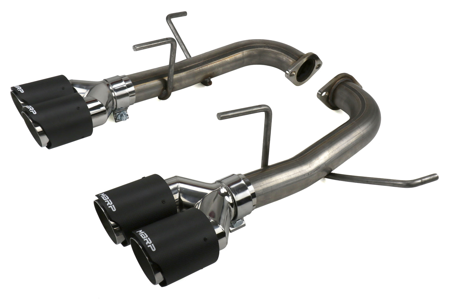 MBRS48013CF MBRP Street 2.5in Quad Tip Axle Back Exhaust - 2015+ WRX / STI-Carbon Fiber,