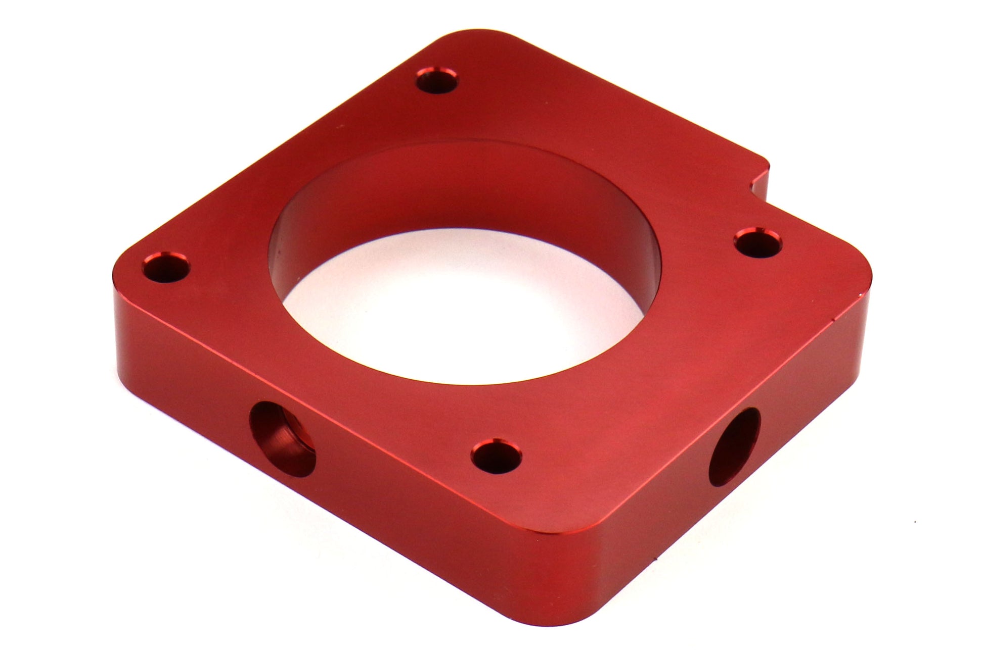 TQSTS-TBS-027R Torque Solutions Throttle Body Spacer - 2015+ STI-Red,