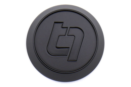 TTNTACC58TB Titan 7 Center Caps-Black Tall,