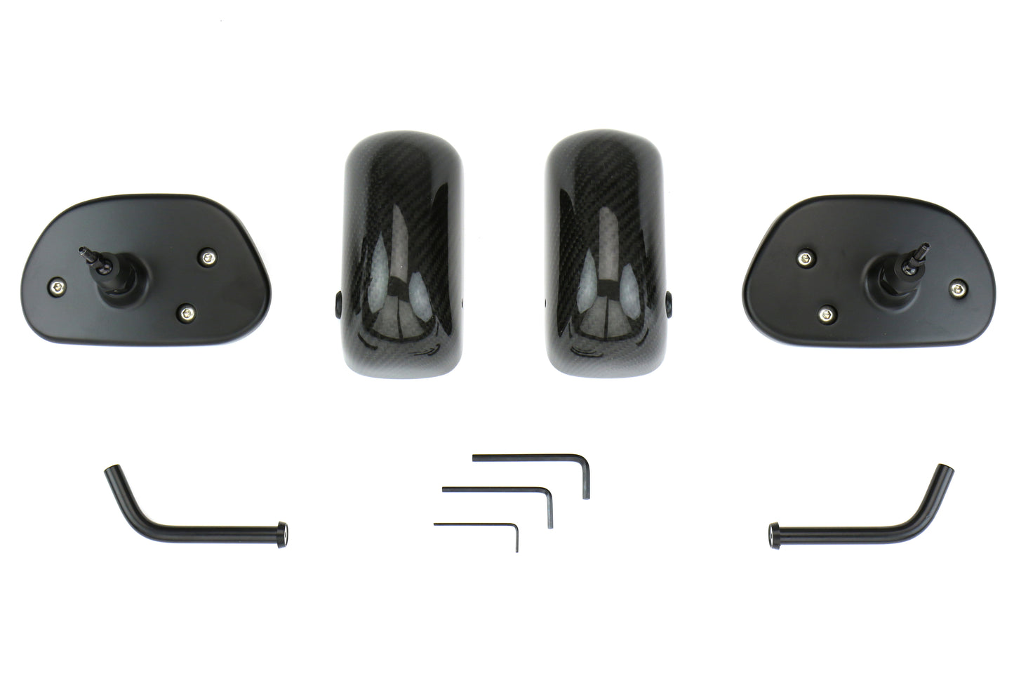 APPCB-801502B APR GT3 Mirrors with OEM Style Base - 2015+ WRX / 2015+ STI,