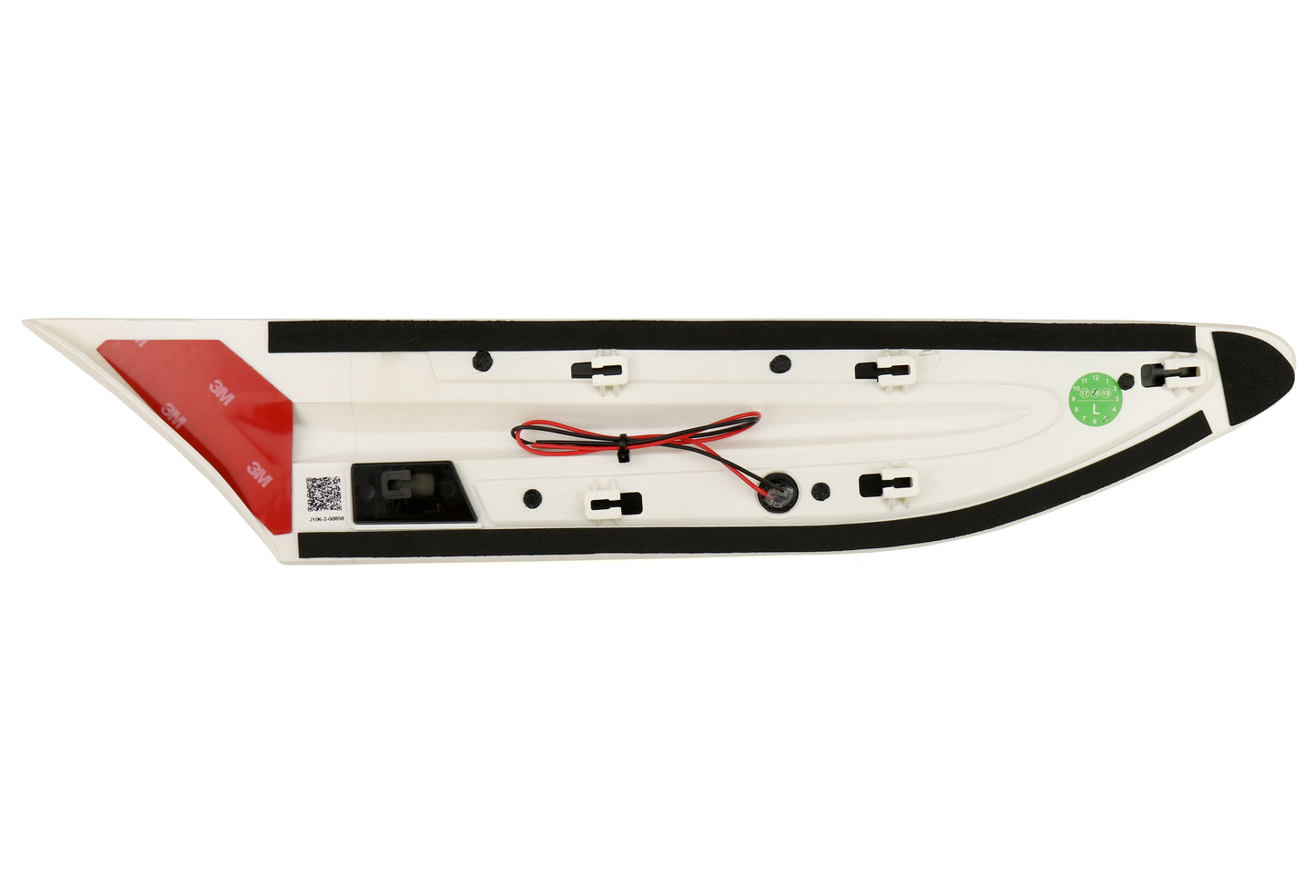 GCSBRZSTIFGAR-37J Turn Signal Paint Matched Fender Garnish - 2013+ FT86-Whiteout / White Pearl (37J),