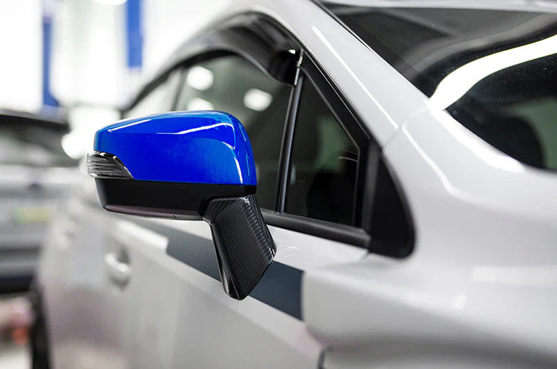 SKU: OLMA.700193.1-K3X,,OLM OE Style Mirror Cover with Turn Signal Cutout (Lapis Blue) - 2015+ WRX / STI / 15-17 Crosstrek,