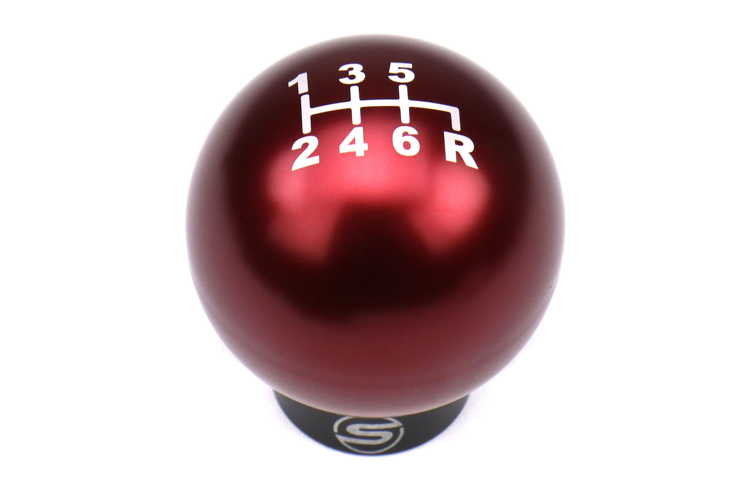SBSSS6MTKNOBRD Subispeed Gated Shift Knob - 2015+ WRX / STI-Red,