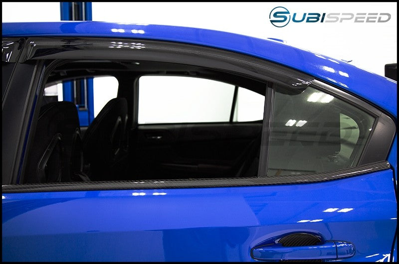 OLMAXIS-15LRWINCF OLM LE Dry Carbon Lower Window Sill Cover by Axis Parts - 15+ WRX / STI,