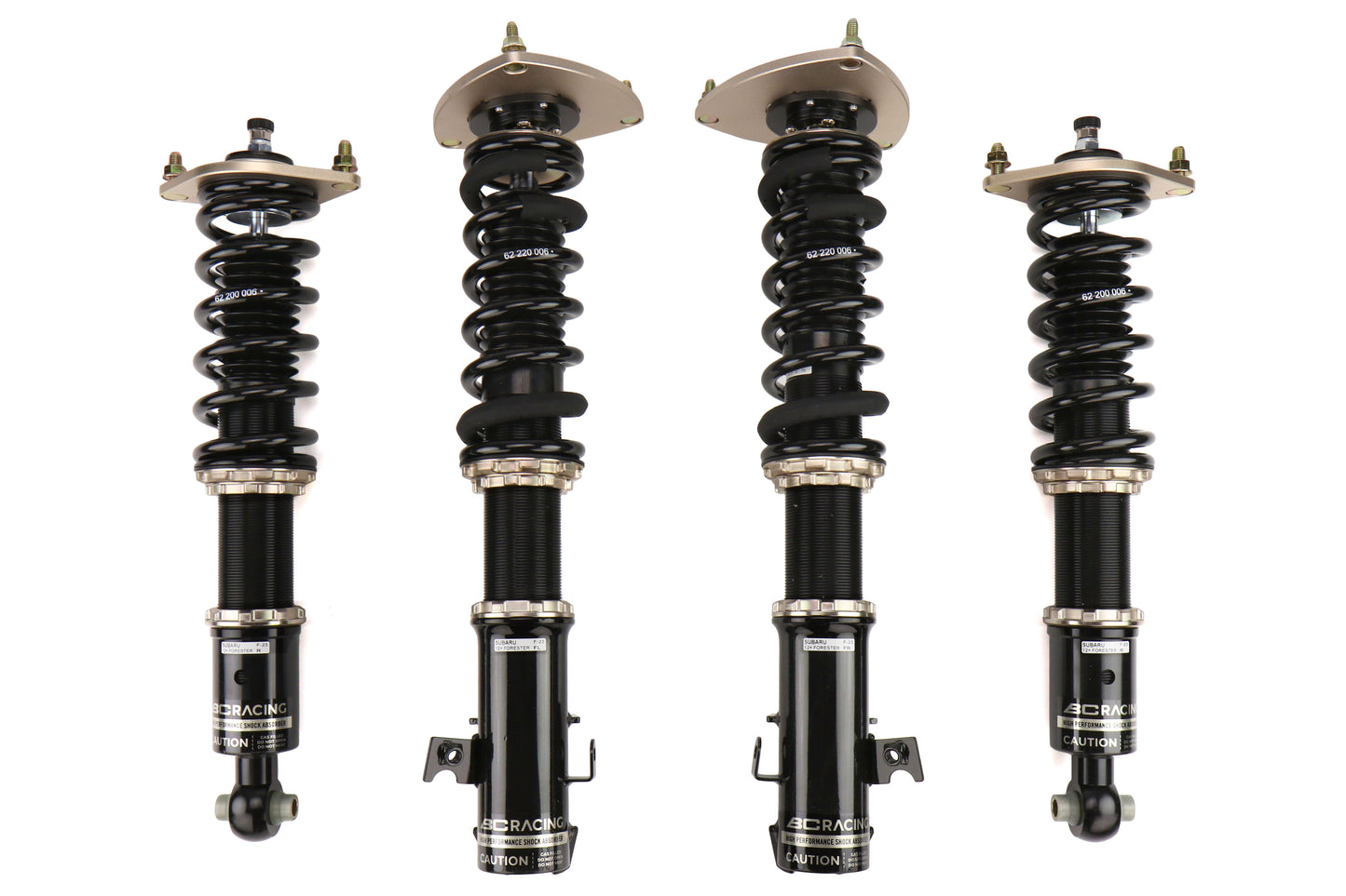BCRF-23-BR BC Racing BR Coilovers - 2014+ Forester,