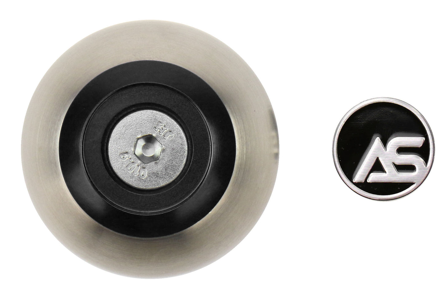 ASA1501020503 AutoStyled Subaru 6 Speed shift knob Black with SS Center,