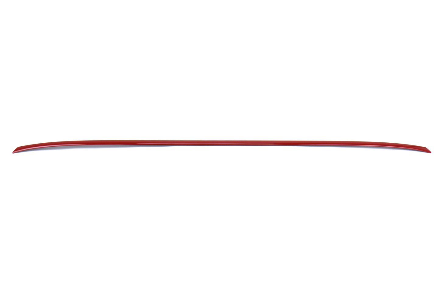 OLM Paint Matched Trunk Hole Delete for OEM Short Spoiler - Pure Red - 2015-2021 Subaru WRX / STI