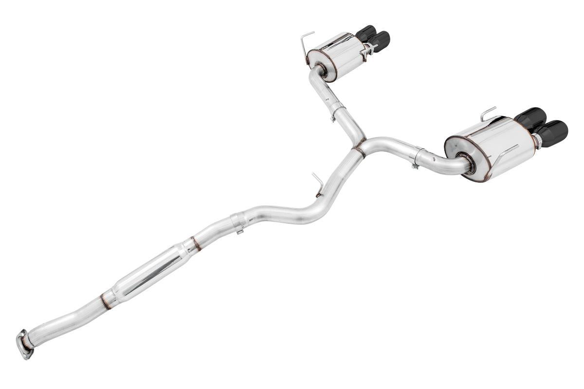 AWE3015-43108 AWE Touring Edition Exhaust Diamond Black Quad Tips (102mm) - 2015+ STI,