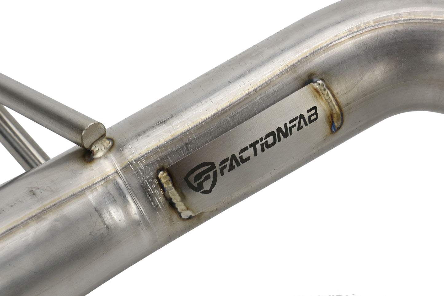 FactionFab Axle Back Exhaust Matte Carbon Tip - 2011-2014 Subaru WRX / STI Sedan