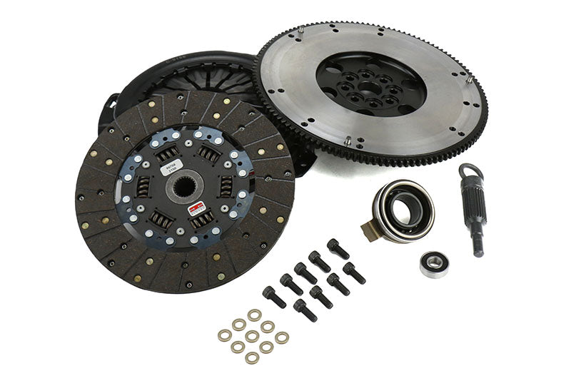CCI15026-2100 Competition Clutch Stage 2 Steelback Brass Plus Clutch Kit w/ Flywheel - 2006-2014 Subaru WRX / 2005-2009 Subaru Legacy GT,